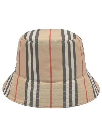 Vintage Check Reversible Bucket Hat Archive Beige - BURBERRY - BALAAN 1