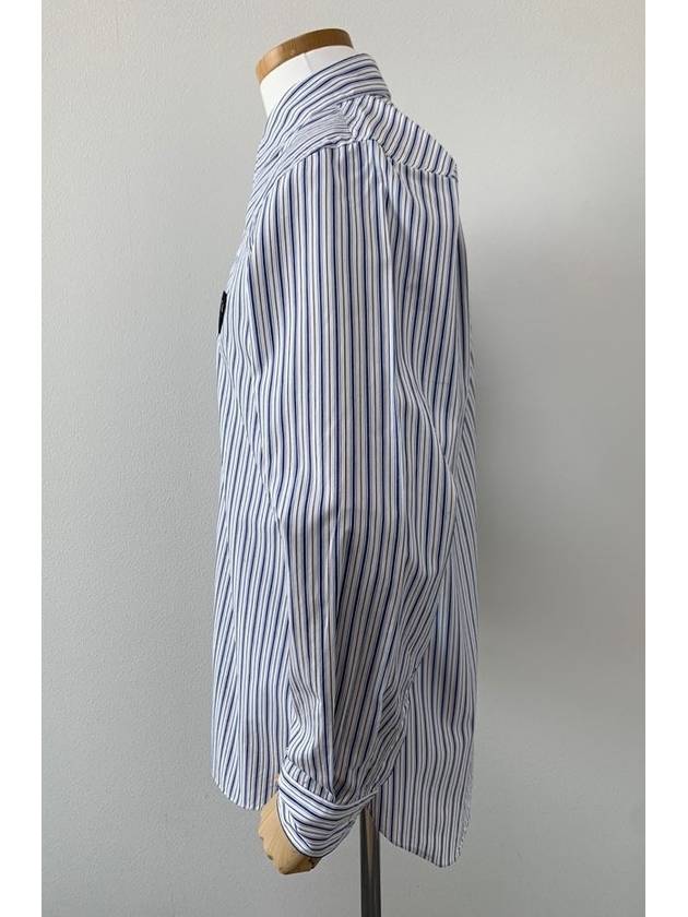 Men s Striped Shirt Black Wappen - COMME DES GARCONS - BALAAN 3