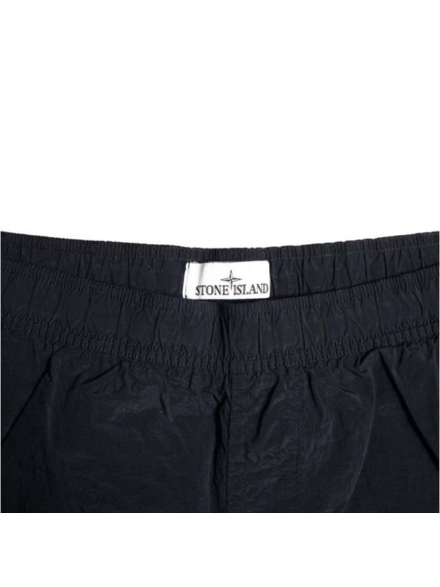 Nylon Metal Econyl Swim Shorts Black - STONE ISLAND - BALAAN 4