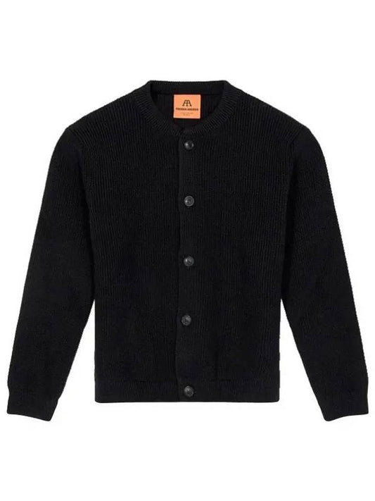 Skipper Pocket Wool Cardigan Jacket BLACK - ANDERSEN-ANDERSEN - BALAAN 1