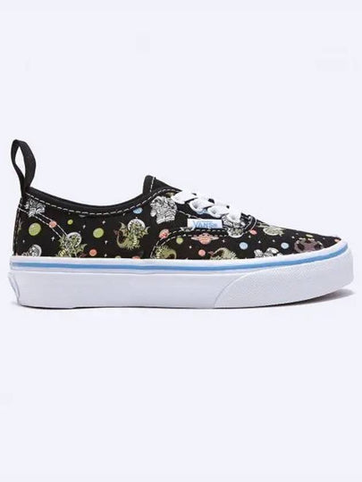 Kids Authentic Glow Cosmic Zoo Sneakers Black - VANS - BALAAN 2