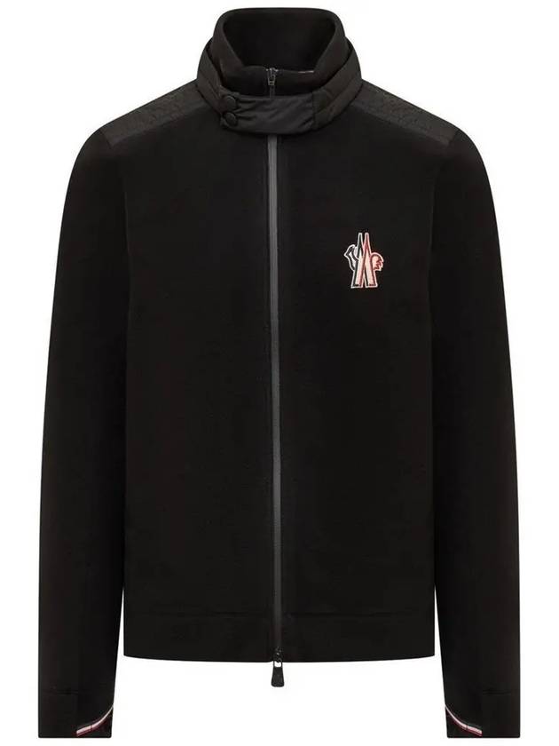 Grenoble logo zipup jacket black 8G700 00 80093 999 - MONCLER - BALAAN 2