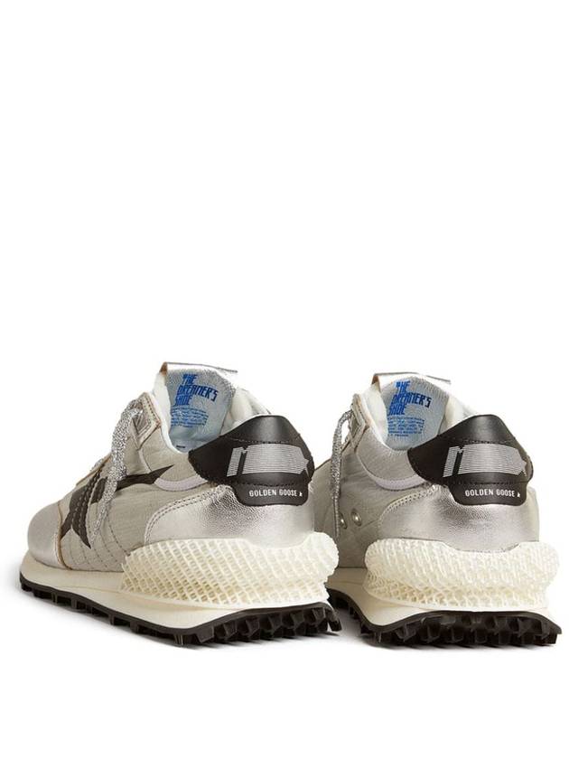 Black Star Marathon Sneakers Silver - GOLDEN GOOSE - BALAAN 5