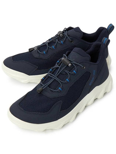 MX Breathru Outdoor Low Top Sneakers Navy - ECCO - BALAAN 1