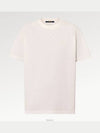 1AFRAC Damier Cotton Pique T Shirt Short Sleeve - LOUIS VUITTON - BALAAN 4