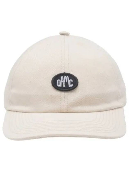 Badge Ball Cap Natural White Hat - OAMC - BALAAN 1