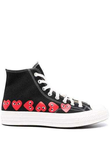 Comme Des Garçons Play Sneakers With Hearts - COMME DES GARCONS PLAY - BALAAN 1