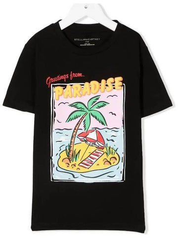 Kids Paradise T Shirt 8Q8AJ1 Z0168 930MC - STELLA MCCARTNEY - BALAAN 1