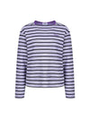 Striped Boat Neck T-Shirt MW3WE401 - P_LABEL - BALAAN 9