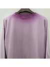 Mobyli Washed Cotton Logo Sweatshirt Lilac - ISABEL MARANT ETOILE - BALAAN 7