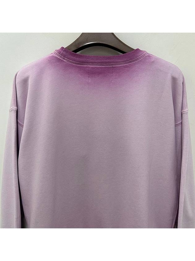 Mobyli Washed Cotton Logo Sweatshirt Lilac - ISABEL MARANT ETOILE - BALAAN 7