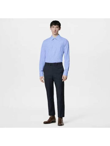 Cotton Long Sleeve Slim Shirt 1ABJU6 - LOUIS VUITTON - BALAAN 1