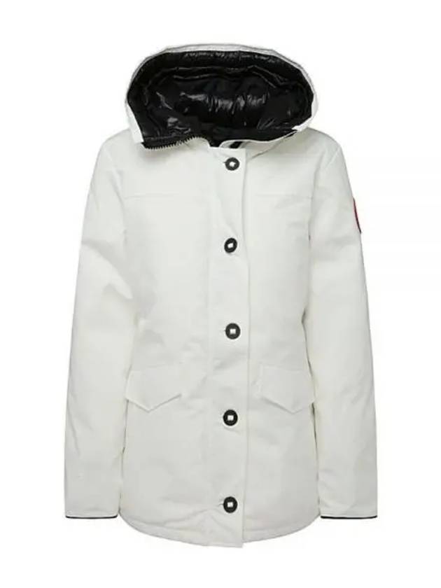 Women's Lynnwood Short Padded Parka White - CANADA GOOSE - BALAAN 2