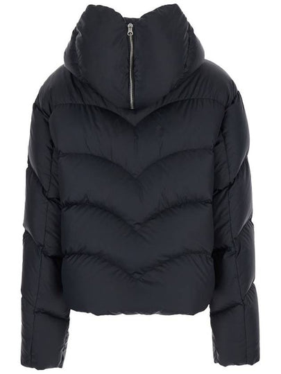 'Hug' Black Quilted Down Jacket With Hood In Tech Fabric Woman - KHRISJOY - BALAAN 2