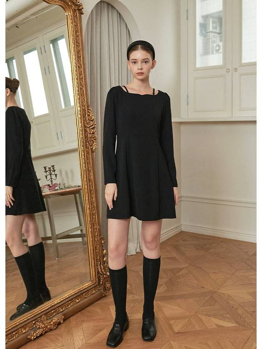 Women's Kalmia Strap Mini Dress Black - MICANE - BALAAN 1