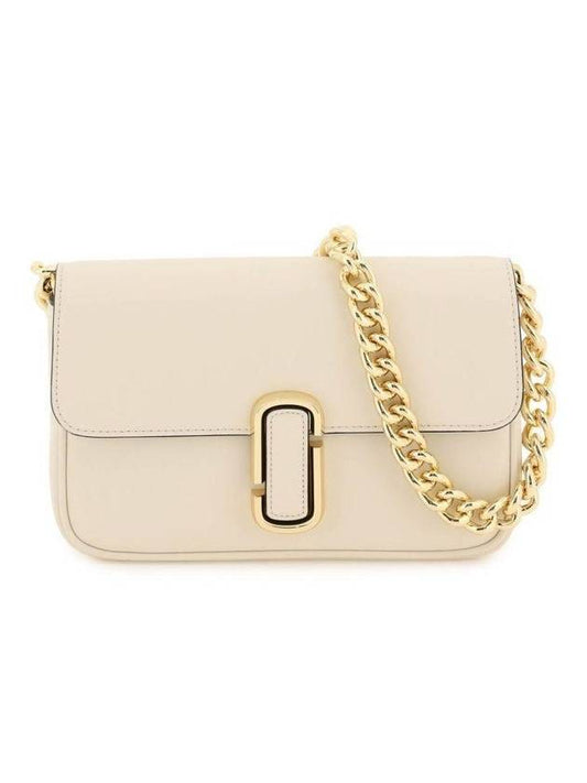 logo chain shoulder bag white - MARC JACOBS - BALAAN.