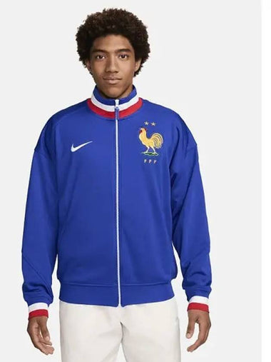 FFF Academy Pro Home Men s Dry Fit Football Anthem Jacket Bright Blue White FJ2661 452 726042 - NIKE - BALAAN 1