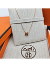 Pop H Mini Necklace New Gold - HERMES - BALAAN 3