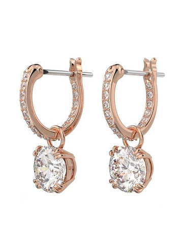 Stilla Constella Drop Earrings Rose Gold - SWAROVSKI - BALAAN 1