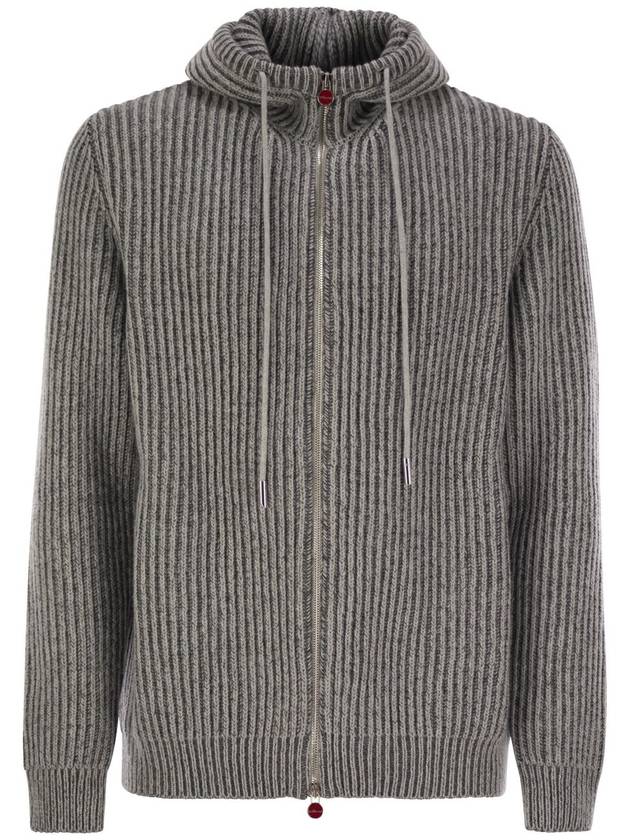 Plush cut cashmere jacket - KITON - BALAAN 1