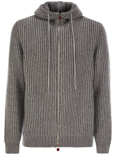 Plush cut cashmere jacket - KITON - BALAAN 1