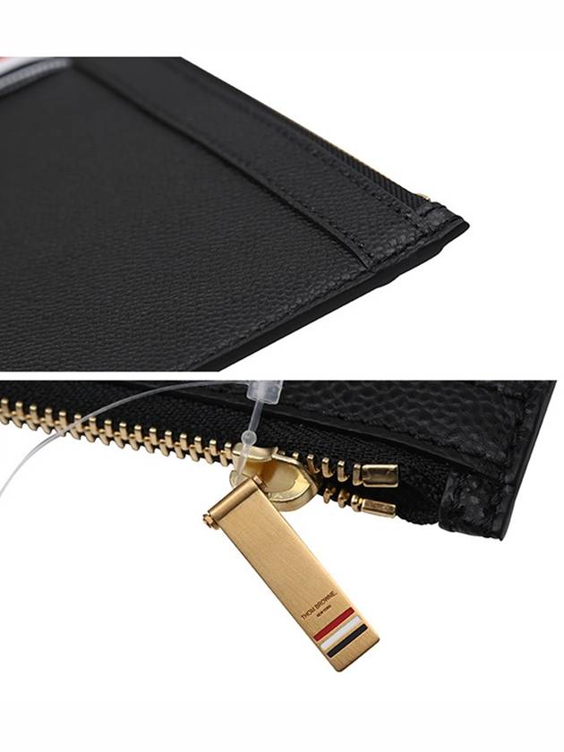 Medium Document Holder Clutch Bag Black - THOM BROWNE - BALAAN 5