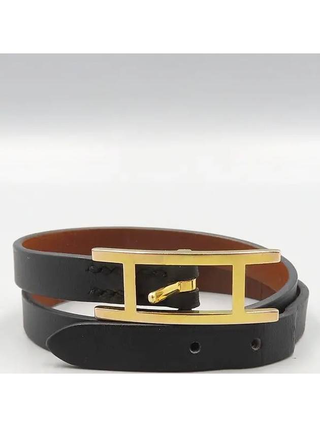 black bracelet jewelry - HERMES - BALAAN 1