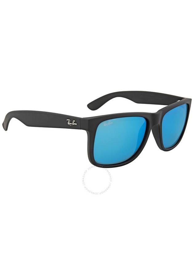 Ray Ban Justin Color Mix Blue Mirror Square Men's Sunglasses RB4165 622/55 54 - RAY-BAN - BALAAN 3