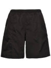 Logo Swim Shorts Black - AMI - BALAAN 2