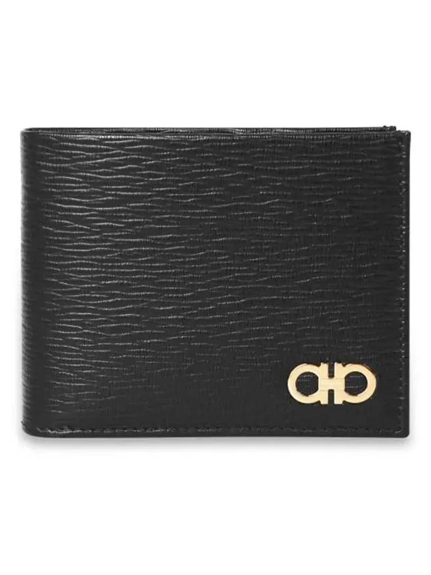 ID Window Gancini Half Wallet Black - SALVATORE FERRAGAMO - BALAAN 6