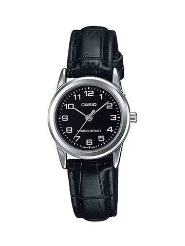 Women's Leather Wrist Watch LTPV001L1B - CASIO - BALAAN 1