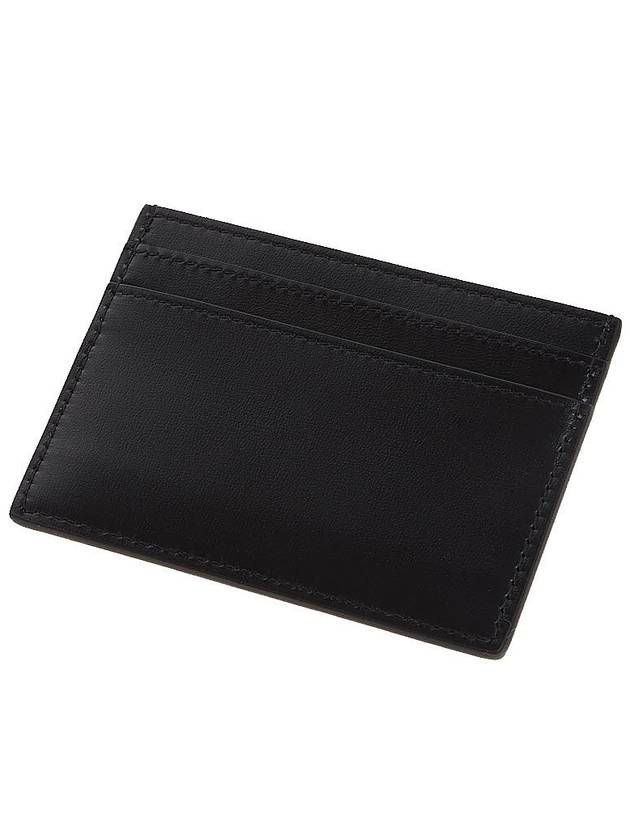 Mini Monogram Card Wallet Black - SAINT LAURENT - BALAAN 6