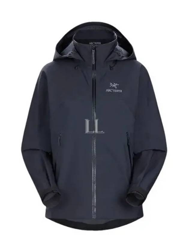 Beta AR Logo Track Jacket Navy - ARC'TERYX - BALAAN 2