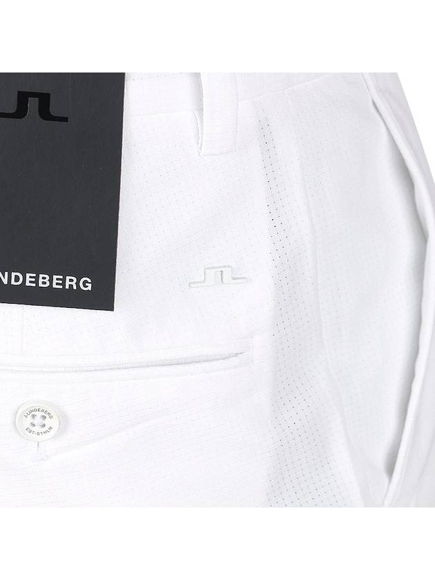 Men's Vent Golf Shorts White - J.LINDEBERG - BALAAN 9