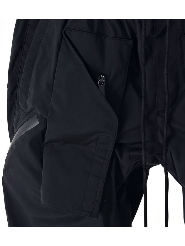 0 Men s GZPT1 Nylon Zipper Cargo Pants Black - UNDERMYCAR - BALAAN 4