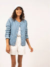 Thelma Denim Jacket Light Blue - SAINT JAMES - BALAAN 2