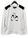 Logo Print Sweatshirt White - MOOSE KNUCKLES - BALAAN 2