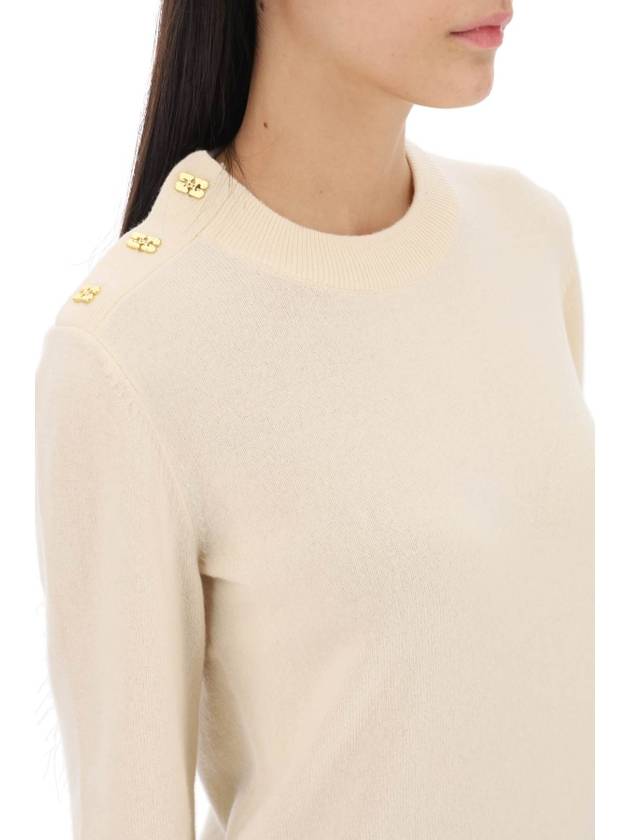 Sweater K2130 354 IVORY - GANNI - BALAAN 5