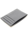 649597 Gray Calfskin Intrecciato Card Holder - BOTTEGA VENETA - BALAAN 5