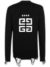 Back Logo Cardigan Black - GIVENCHY - BALAAN 3