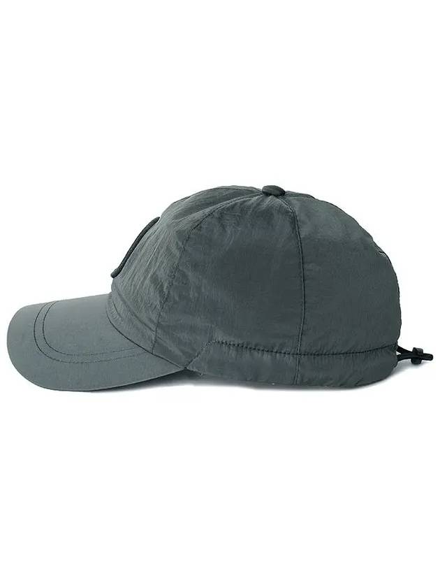 Logo Patch Ball Cap Khaki - STONE ISLAND - BALAAN 4