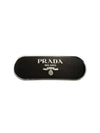 Round Metal Hair Clip Black - PRADA - BALAAN 2