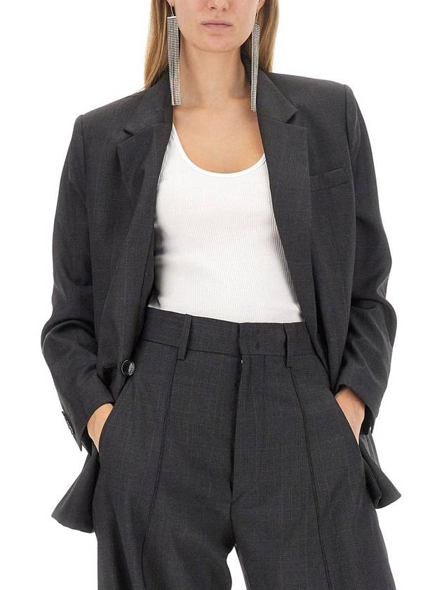 Manelle Blazer Jacket Gray - ISABEL MARANT - BALAAN 5