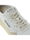 Medalist Goatskin Low Top Sneakers White - AUTRY - BALAAN 9