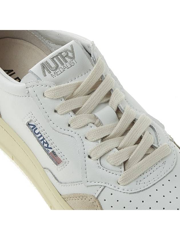 Medalist Goatskin Low Top Sneakers White - AUTRY - BALAAN 9