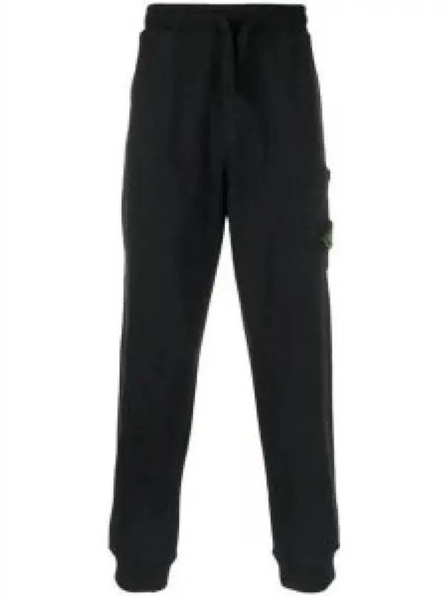 Wappen Patch Cargo Jogger Track Pants Black - STONE ISLAND - BALAAN 2