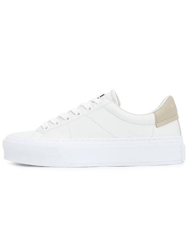 G4 Logo Leather Low Top Sneakers White - GIVENCHY - BALAAN 4