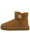 Mini Bailey Button II Winter Boots Chestnut - UGG - BALAAN 5