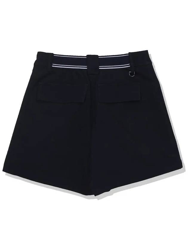 Cargo Banding Out Pocket Shorts Pants Women NAVY - 20THHOLE - BALAAN 2