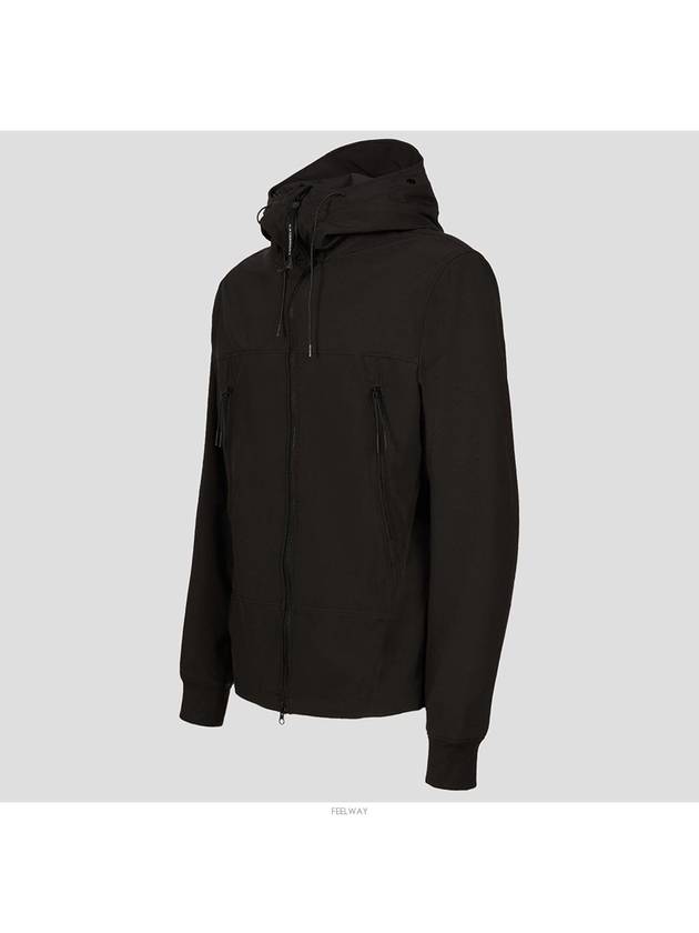 Men's Goggles Hooded Jacket Black - CP COMPANY - BALAAN 3